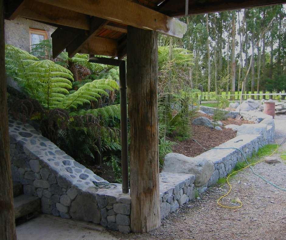 Stone Mason Garden Wall